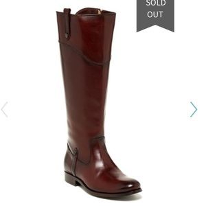 Frye Melissa Tab, size 7, Redwood